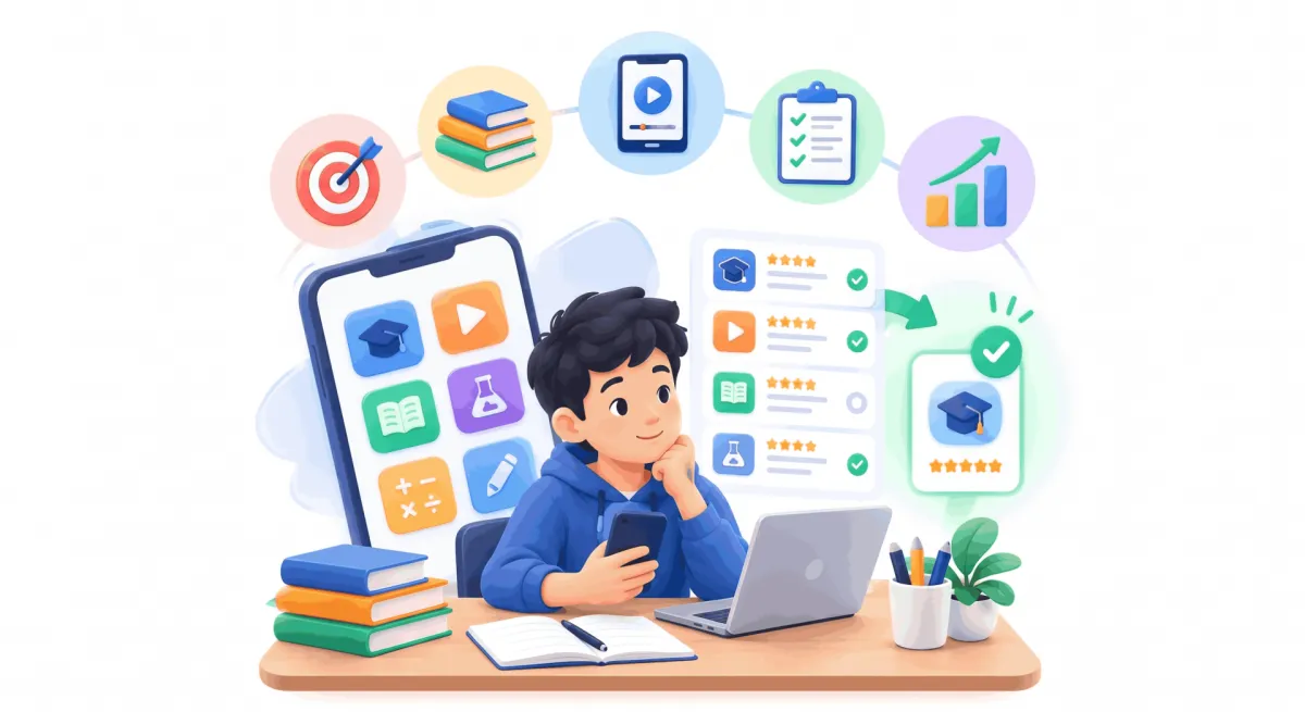 Best Study Apps for Class 8–12 (2026), Compared by Need